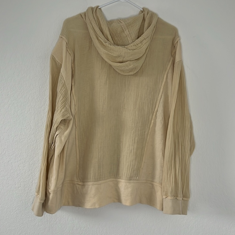 Urban Outfitters Out from Under Cotton Gauze Sahara Pullover Hoodie Size Medium - Picture 14 of 15